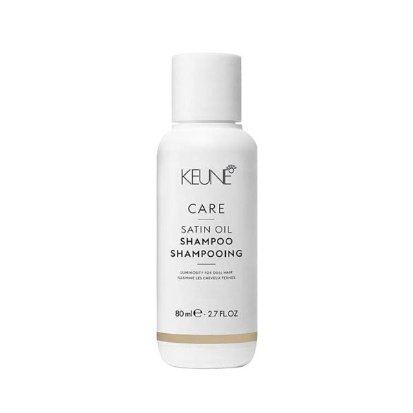 keune care satin oil shampoo 80ml - 7890